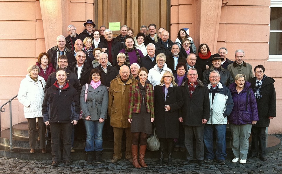 Ellen Demuth freute sich besonders ber den Besuch der heimischen CDU Mitglieder 