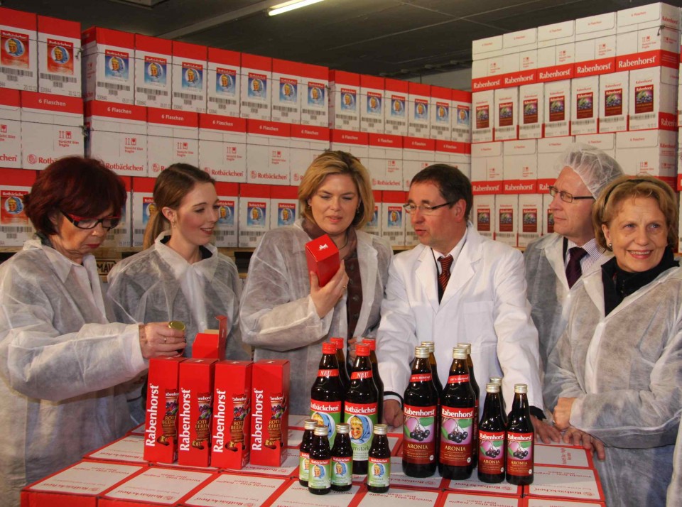 Gisela Stahl (CDU Vorsitzende Erpel), Ellen Demuth, CDU Spitzenkandidatin Julia Klckner, Klaus-Jrgen Philipp, Erwin Rddel (MdB), Gisela Born-Siebicke (MdL)